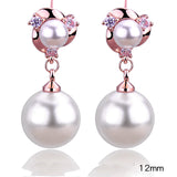 Style Tassel Clip Sterling Silver Pearl Earrings – Stylish Gifts — 9