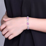 Zircon Cherry Blossom Fashion Banquet Bracelet – Jewelry Gift Ideas — 3