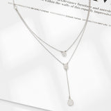 925 Silver Simple Elegant High-grade Clavicle – Jewelry Gift Ideas — 7