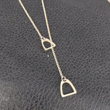 Double horseshoe clavicle chain – Holiday Gift Ideas — 6