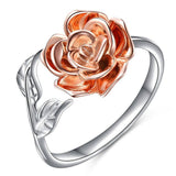 Rose Adjustable Ring – Birthday Gifts — 3