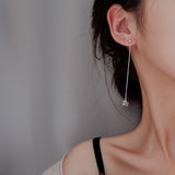 Minimalist Style Integrated Chain Stud Is Simple – Stylish Gifts — 6
