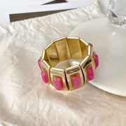 Fashion Alloy Gold-plated Candy Resin Jewelry – Stylish Gifts — 13