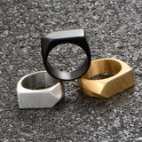 Flat-Top Stainless Steel Ring for Men – Gifts for Him — 4