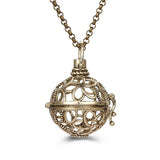 Aromatherapy Zircon Cage Hollow Necklace – Jewelry Gift Ideas — 11