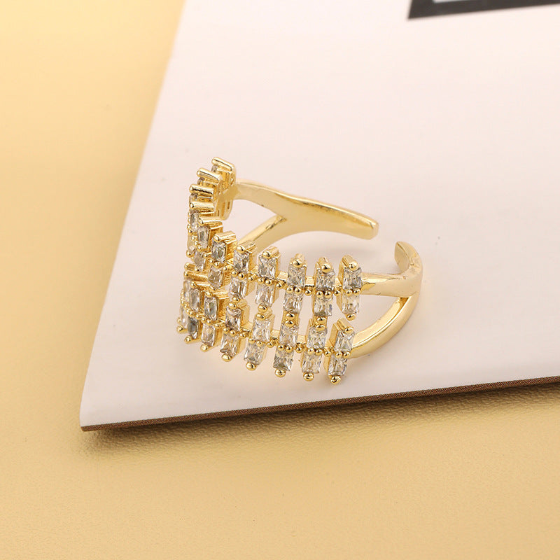 South Korea Light Luxury High Sense Elegant Zircon – Stylish Gifts — 1