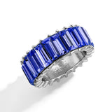 Colorful personality fashion geometric ring – Stylish Gifts — 17