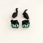 Animal Soft Clay Earrings Cute Cartoon Handmade – Thoughtful Gifts — 12