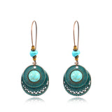 Fashion Round Alloy Earrings Female Creative – Stylish Gifts — 7