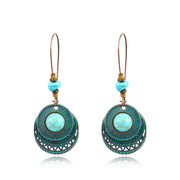 Fashion Round Alloy Earrings Female Creative – Stylish Gifts — 7