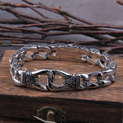 Stainless Steel Retro Bracelet Men's Fashion Titanium – Stylish Gifts — 2