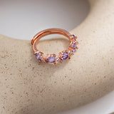 Fashion Taro Small Gang Drill Open Ring – Stylish Gifts — 6