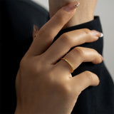 S925 Silver New Classic Ladies Little Finger Ring – Jewelry Gift Ideas — 1