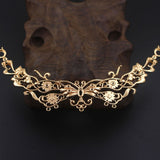 Ancient Style Cast Brass Butterfly Shape Pendant – Jewelry Gift Ideas — 1