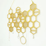 Earrings Jewelry Storage Rack Simple Honeycomb – Jewelry Gift Ideas — 2