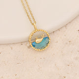 Ice Flower Blue Love Pendant Personality – Jewelry Gift Ideas — 7