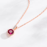 S925 Sterling Silver Zircon Necklace For Women – Jewelry Gift Ideas — 2