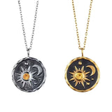 Bohemian Retro Pendant Necklace Sun And Moon – Jewelry Gift Ideas — 11