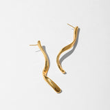 Irregular Line Design Personalized Ear Studs – Everyday Gifts — 6