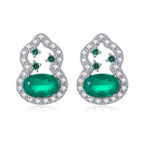 Women's Short Pear Frosted Bead Earrings – Gifts for Her — 1