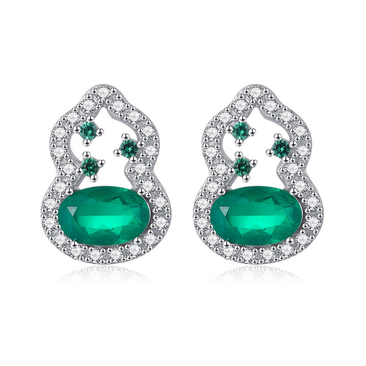Women's Short Pear Frosted Bead Earrings – Gifts for Her — 1