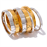 Simple Elegant Stainless Steel Vacuum 18K Gold – Jewelry Gift Ideas — 5