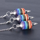 With chain seven chakras divination pendulum yoga – Stylish Gifts — 5