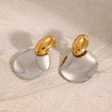 Destiny Chunky Gold Drop Earrings – Unique Gift Ideas — 4