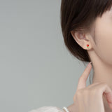 Fashion Silver Flower Stud Earrings Women – Stylish Gifts — 2