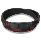 Stainless steel leather bracelet – Jewelry Gift Ideas — 6