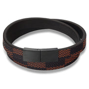 Stainless steel leather bracelet – Jewelry Gift Ideas — 6