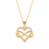 Unlimited Love Necklace Women Wrapped Love – Gifts for Couples — 8