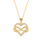 Unlimited Love Necklace Women Wrapped Love – Gifts for Couples — 8