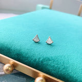 Simple Personality Small Skirt White Shell Earrings – Gifts for Her — 6