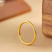 Solid Closed Ins Style Ring Ornament – Stylish Gifts — 9