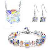 Colorful Crystal Necklace Bracelet – Jewelry Gift Ideas — 7