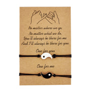 Heart-shaped Sunflower Wax Line Hand-woven Couple – Jewelry Gift Ideas — 5