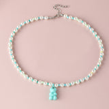 Macaron Color Jelly Bear Necklace Personality – Jewelry Gift Ideas — 5