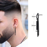 Men's Stainless Steel Cross Stud Earrings Jewelry – Jewelry Gift Ideas — 2