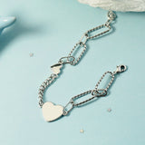 Girly Heart Bracelet Female With Hearts Niche – Jewelry Gift Ideas — 2