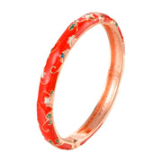 Women's Fashion Floral Enamel Drip Oil Bracelet Charm – Stylish Gifts — 16
