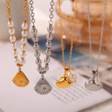 Freshwater Pearl Stitching Titanium Steel Jewelry – Jewelry Gift Ideas — 3