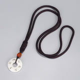 Hot White Ivory Carved Pendant Necklace – Jewelry Gift Ideas — 3