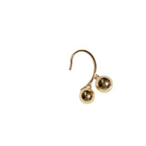 Fashionable Ball Simple Trendy Temperament Earrings – Birthday Gifts — 2