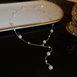 Simple Long Pearl Necklace Fashion – Jewelry Gift Ideas — 2
