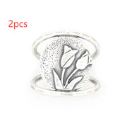 Women's Simple Floral Fashion Personalized Ring – Stylish Gifts — 2