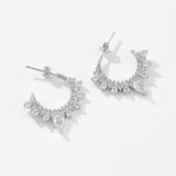 Fashion High Sense Irregular Design Earrings C- Ring – Stylish Gifts — 3