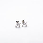 925 sterling silver simple cross stud – Everyday Gifts — 3