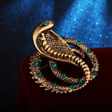 Personalized Vintage Cobra Brooch Accessories – Stylish Gifts — 2