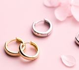 Round smooth earring – Jewelry Gift Ideas — 14
